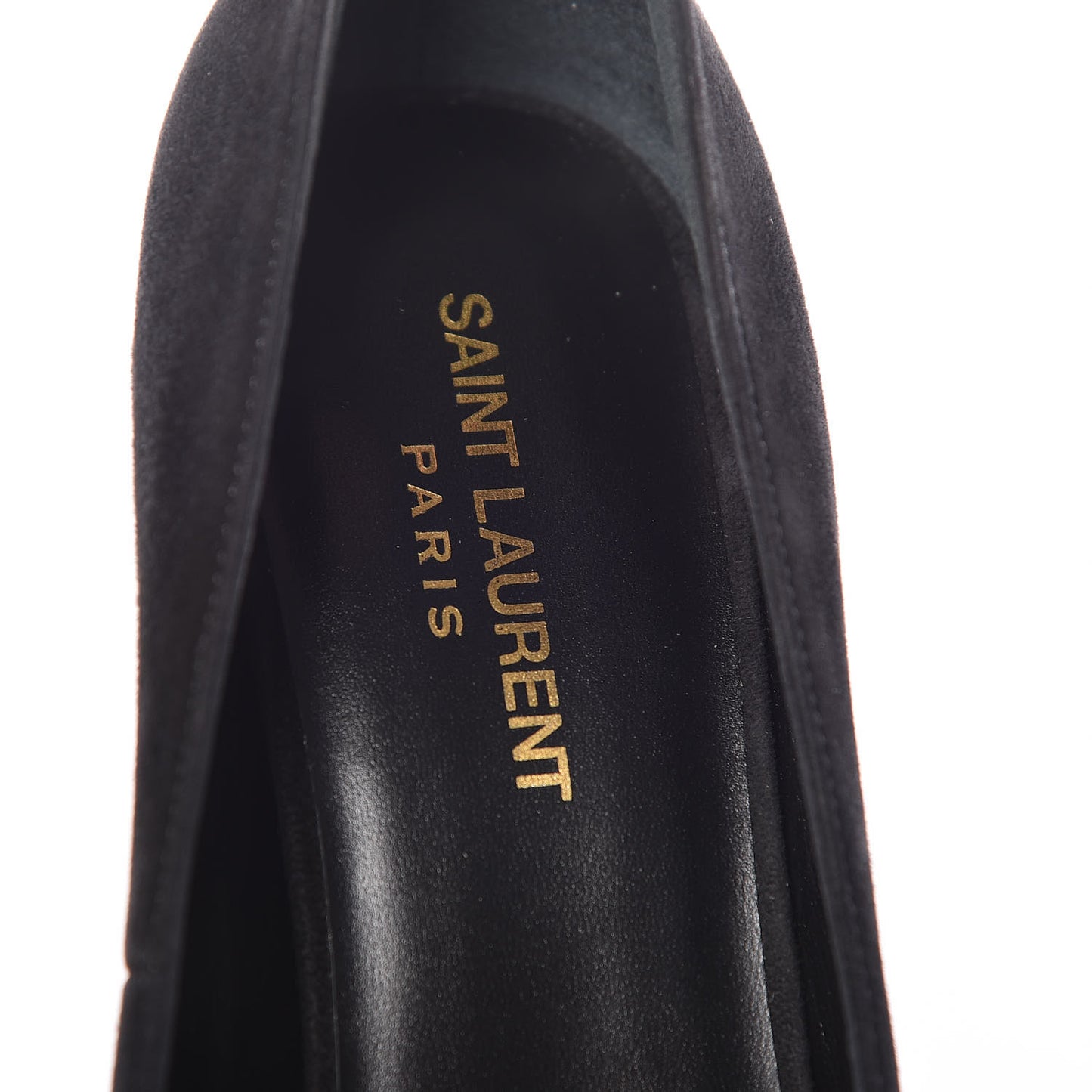 Suede Babies Ankle Strap Pumps 40 Black