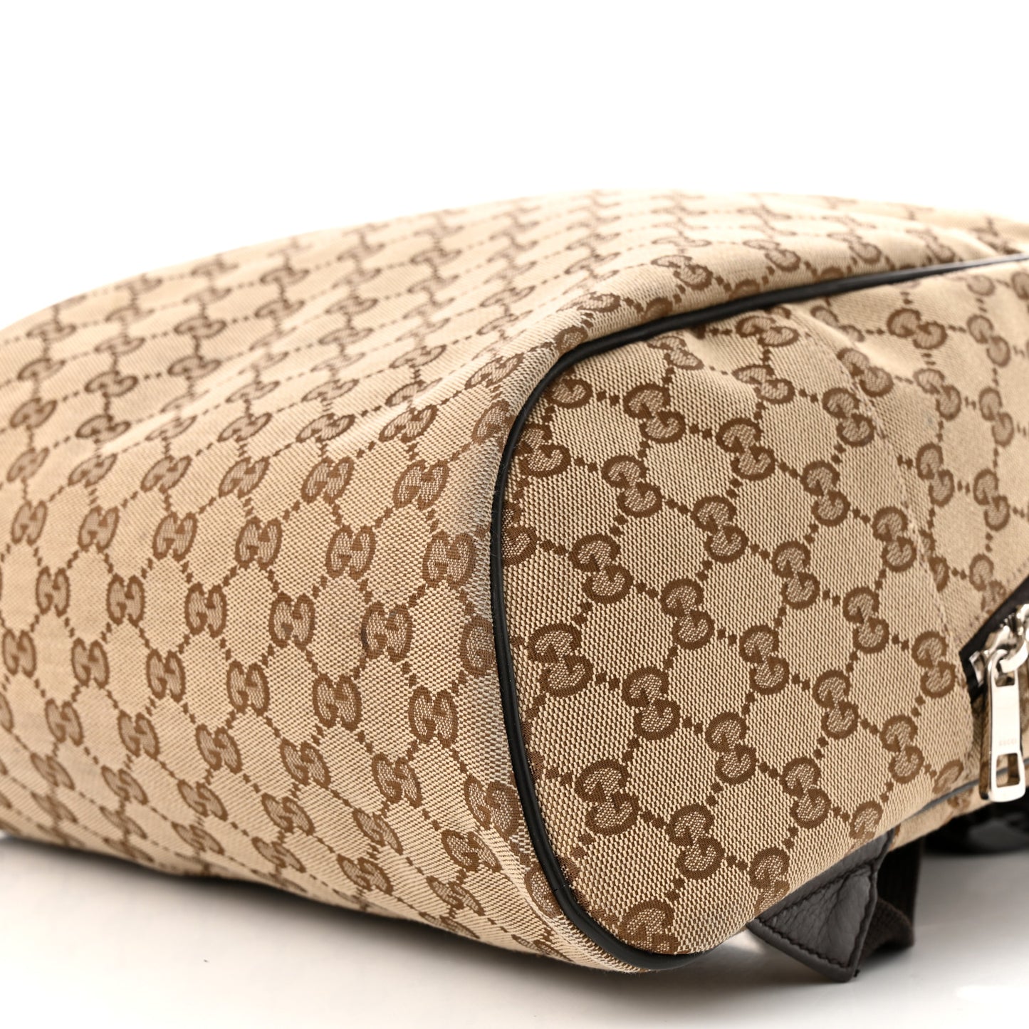 GG Monogram Travel Backpack Dark Brown