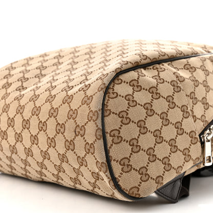 Gucci GG Monogram Travel Backpack Dark Brown 10 of 10