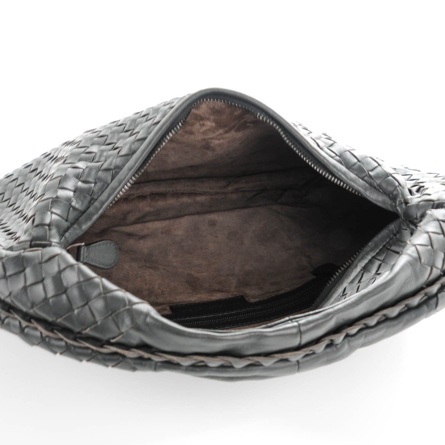 Bottega Veneta Nappa Intrecciato Medium Veneta Hobo Dark Grey 5 of 8