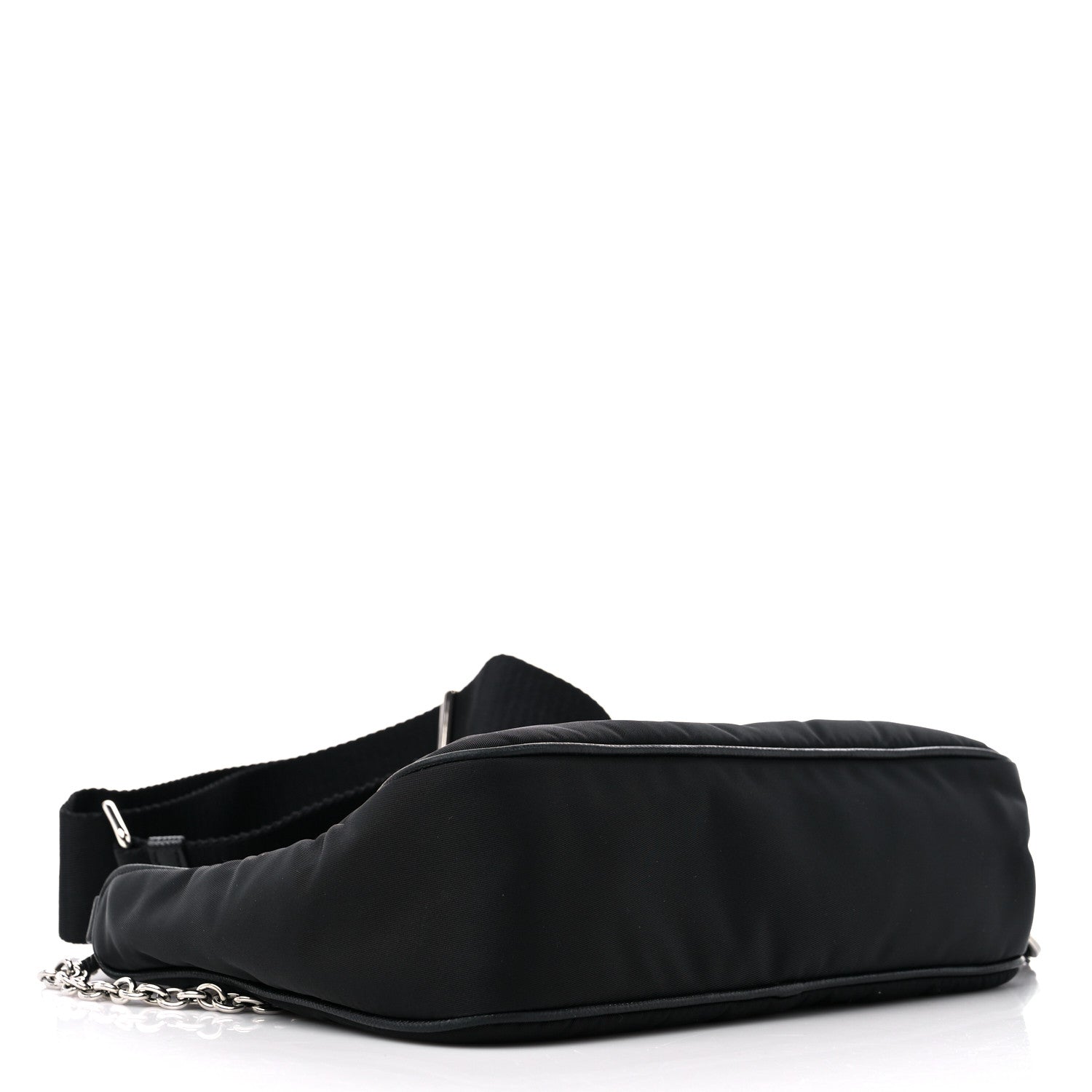 Prada Nylon Re-Edition 2005 Shoulder Bag Black 4 of 8