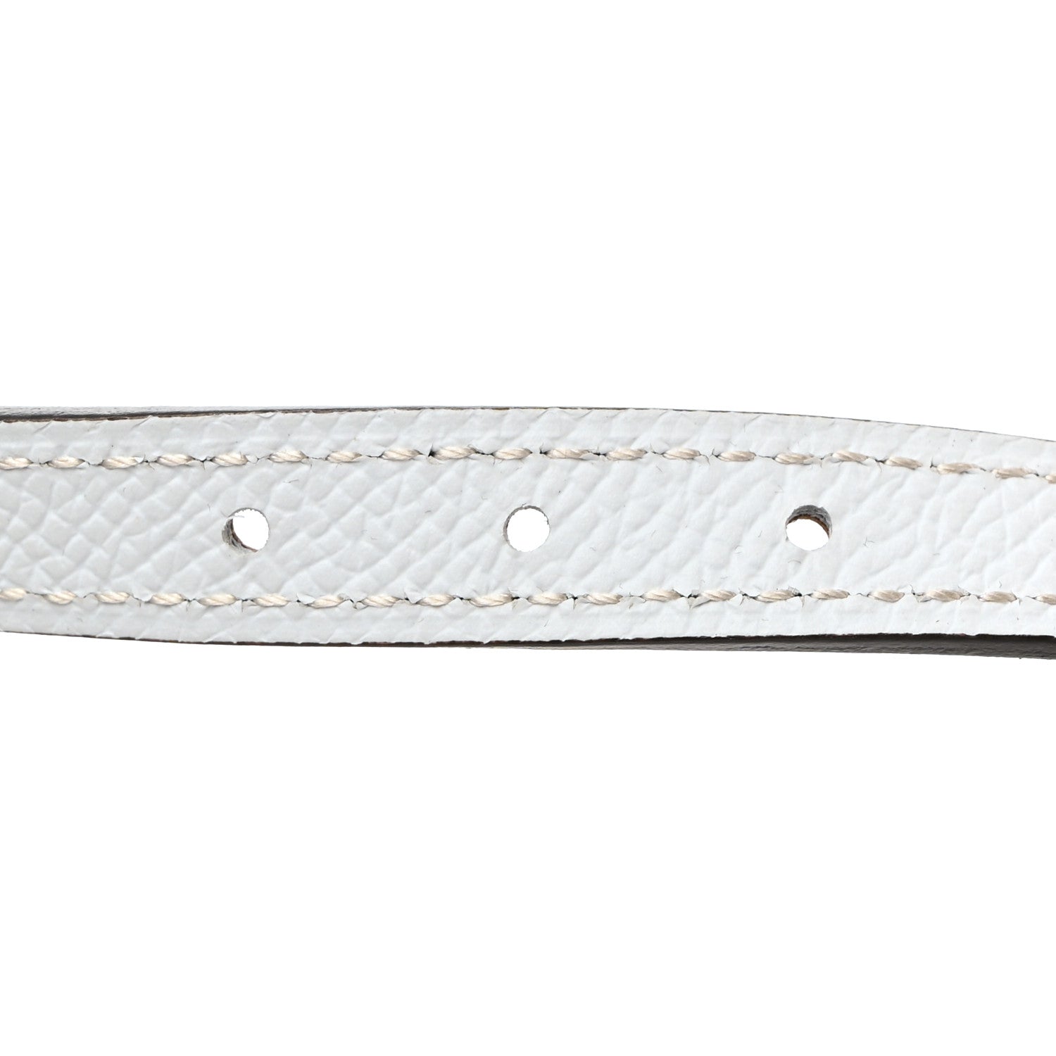 Hermes Epsom Swift 13mm H Medor Belt 70 28 White Etoupe 4 of 8
