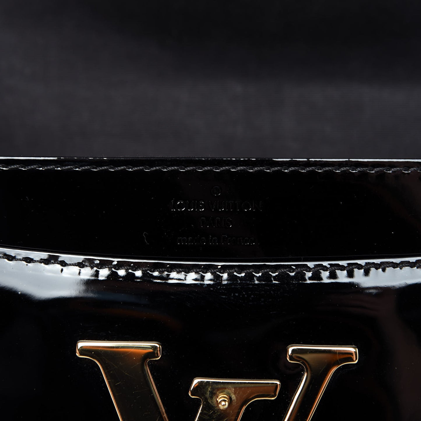 Patent Louise PM Chain Clutch Black