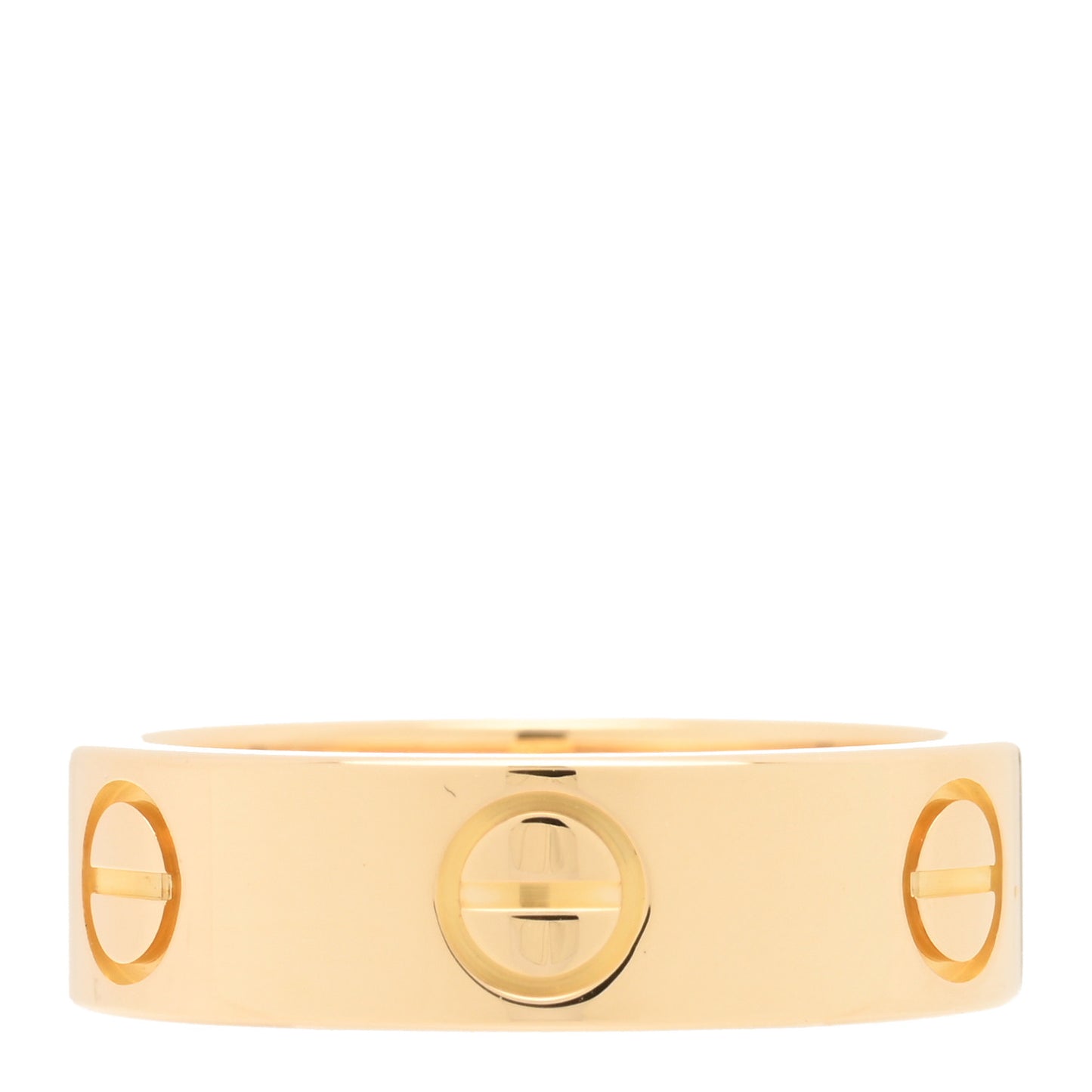 18K Yellow Gold 5.5mm LOVE Ring 50 5.25