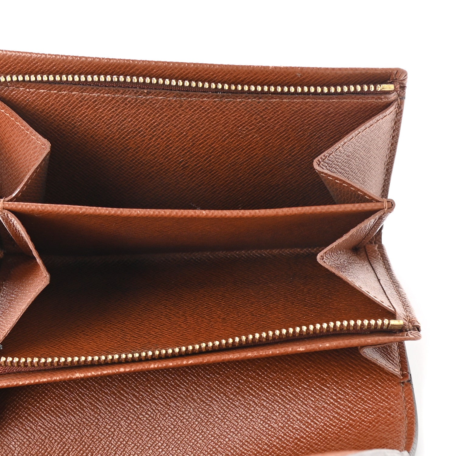 Louis Vuitton Monogram Porte-Monnaie Tresor Wallet 5 of 8