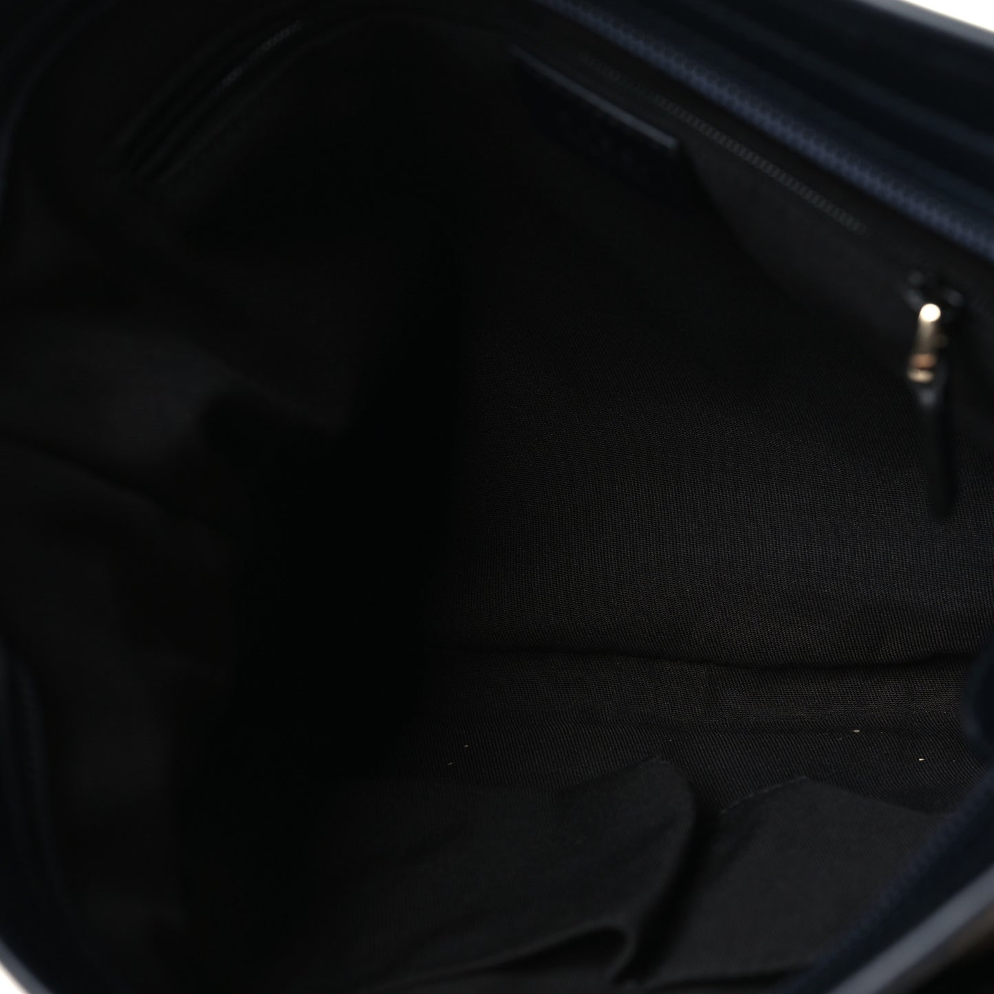 GG Supreme Monogram Web Flat Messenger Bag Navy