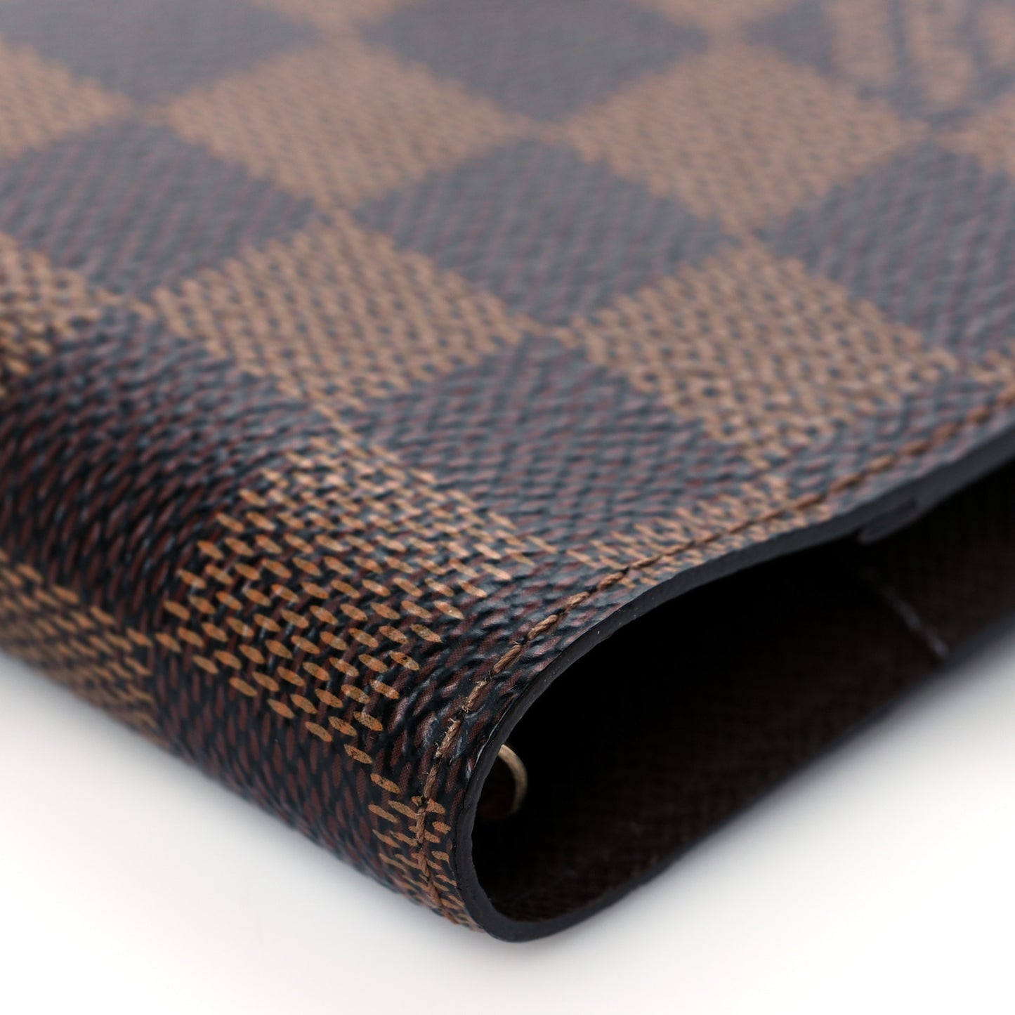 Damier Ebene Small Ring Agenda Cover