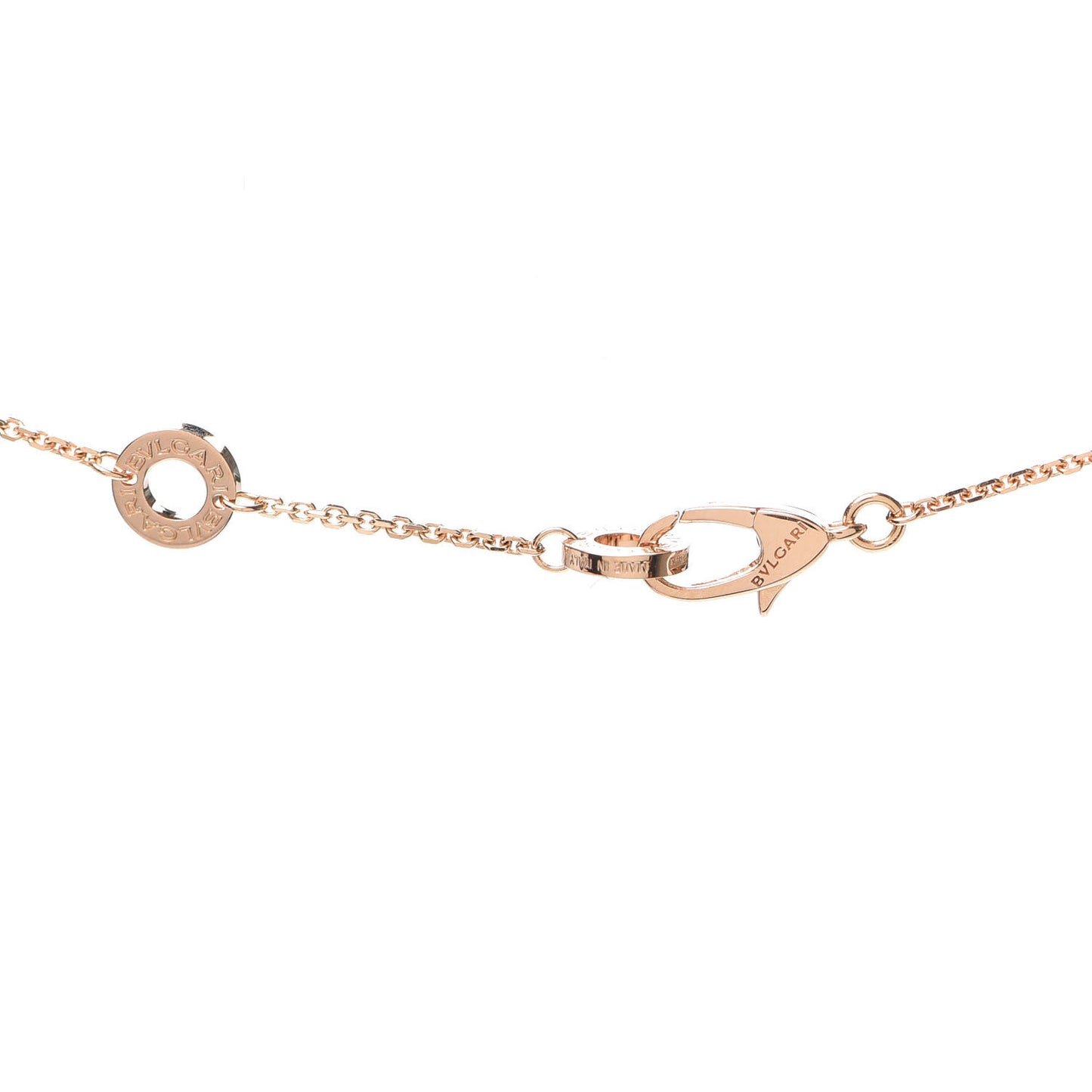 18K Rose Gold Diamond Black Onyx Divas' Dream Pendant Necklace