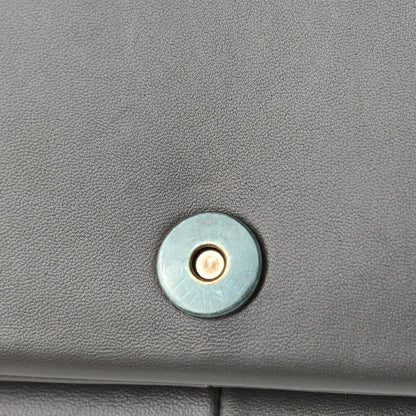 Chanel Lambskin CC Antico Flap Dark Khaki 11 of 11