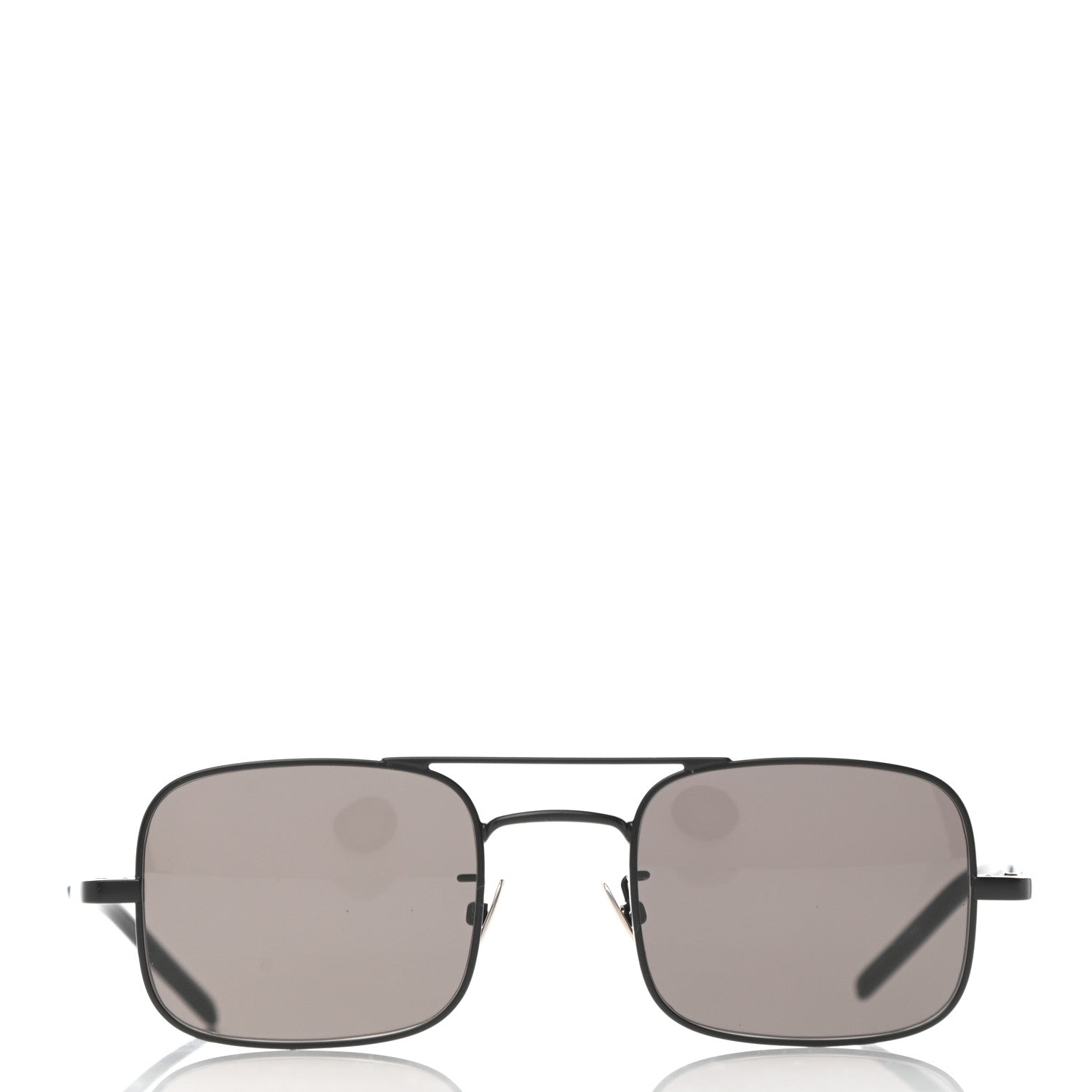 Saint Laurent Rectangular SL 331 Sunglasses Black 2 of 8