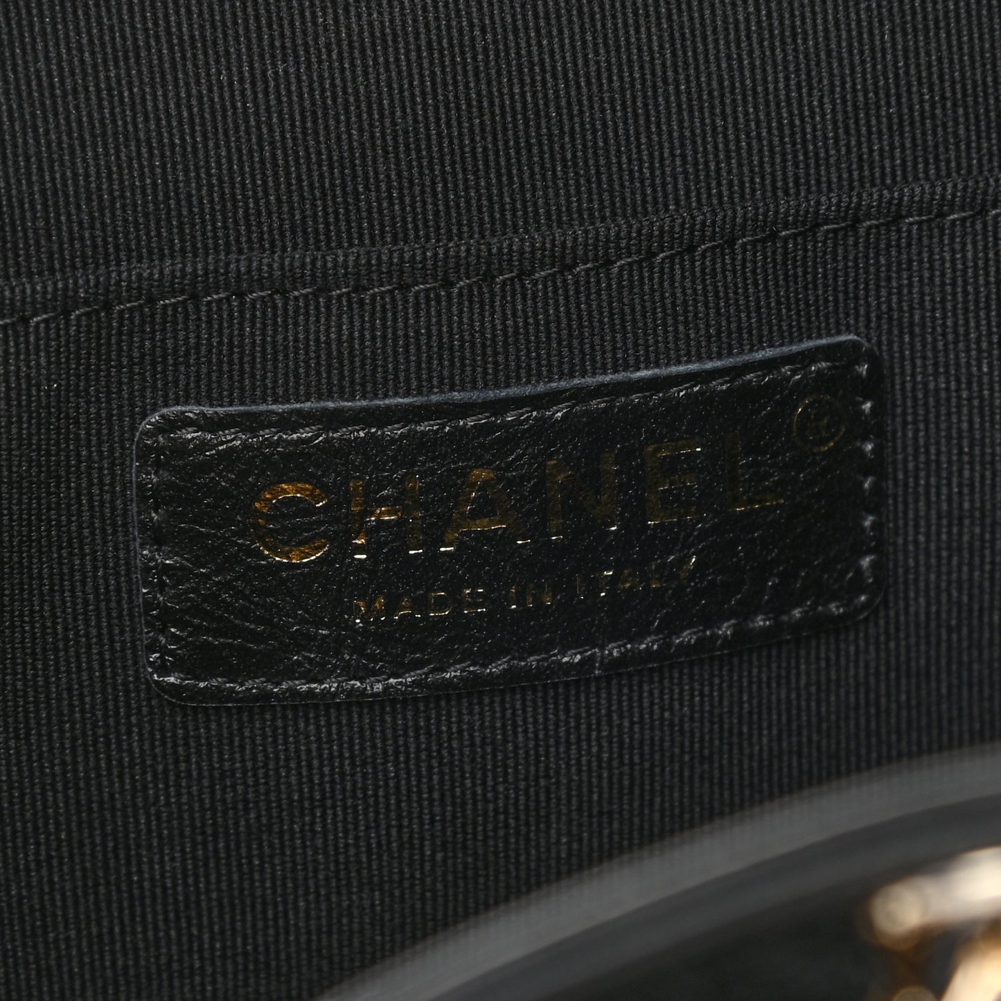 Glazed Aged Calfskin Quilted Small Duma Drawstring Backpack Black
