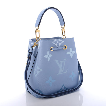 Louis Vuitton Empreinte Monogram Giant By The Pool Neonoe BB Summer Blue 3 of 10