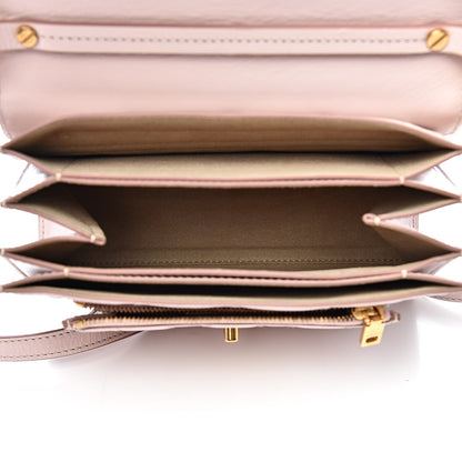 Givenchy Goatskin Quilted Small GV3 Shoulder Bag Natural 5 of 10