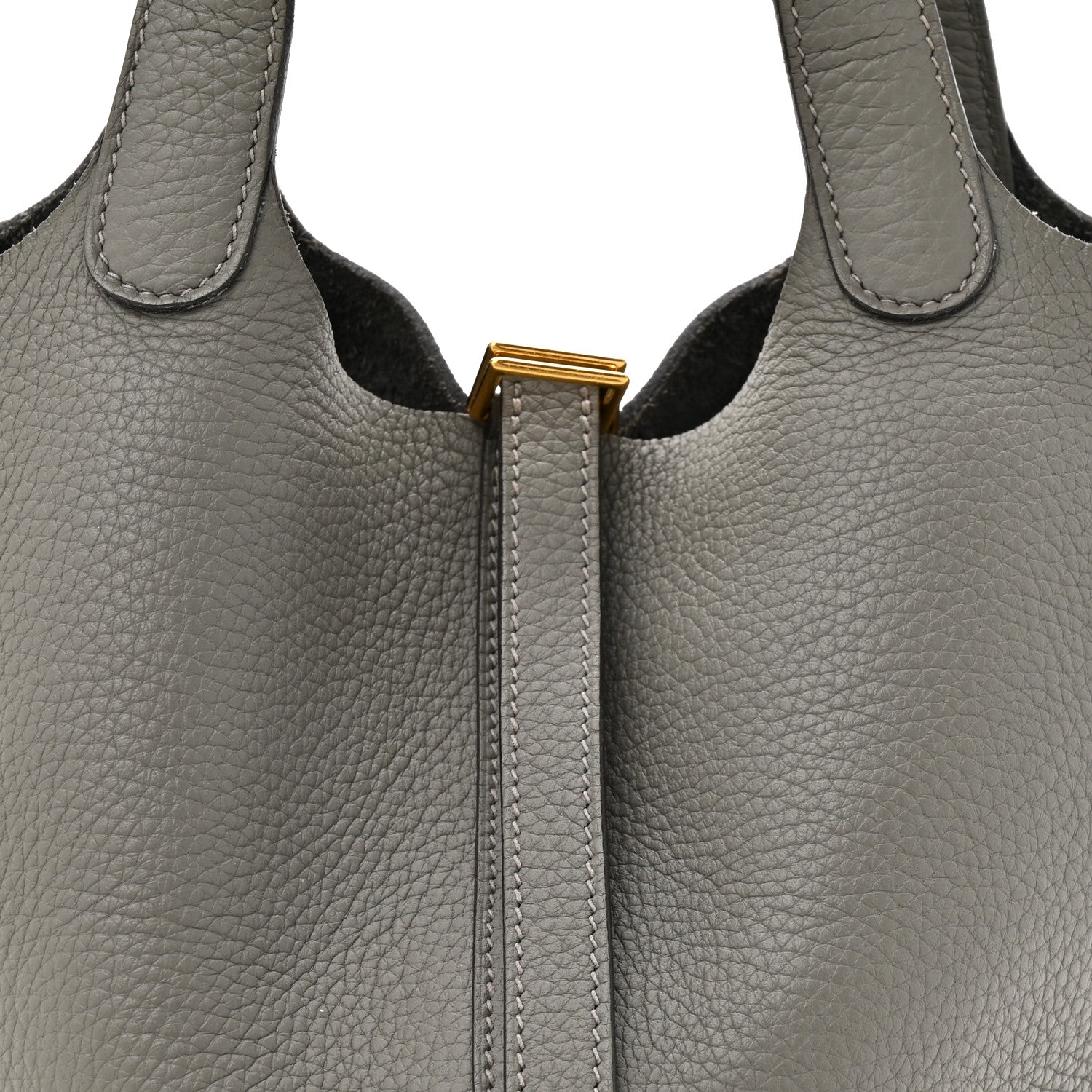 Hermes Taurillon Clemence Picotin Lock 18 PM Etain 7 of 11
