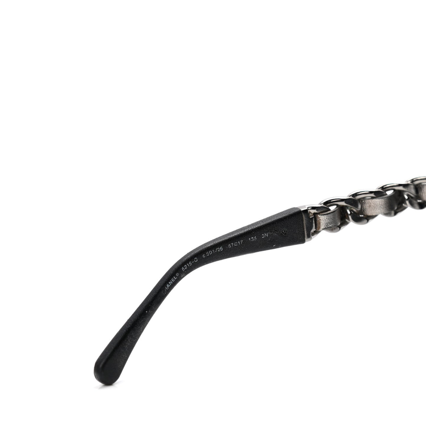 CC Chain Sunglasses 5215Q Black