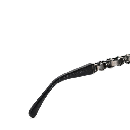 Chanel CC Chain Sunglasses 5215Q Black 5 of 6