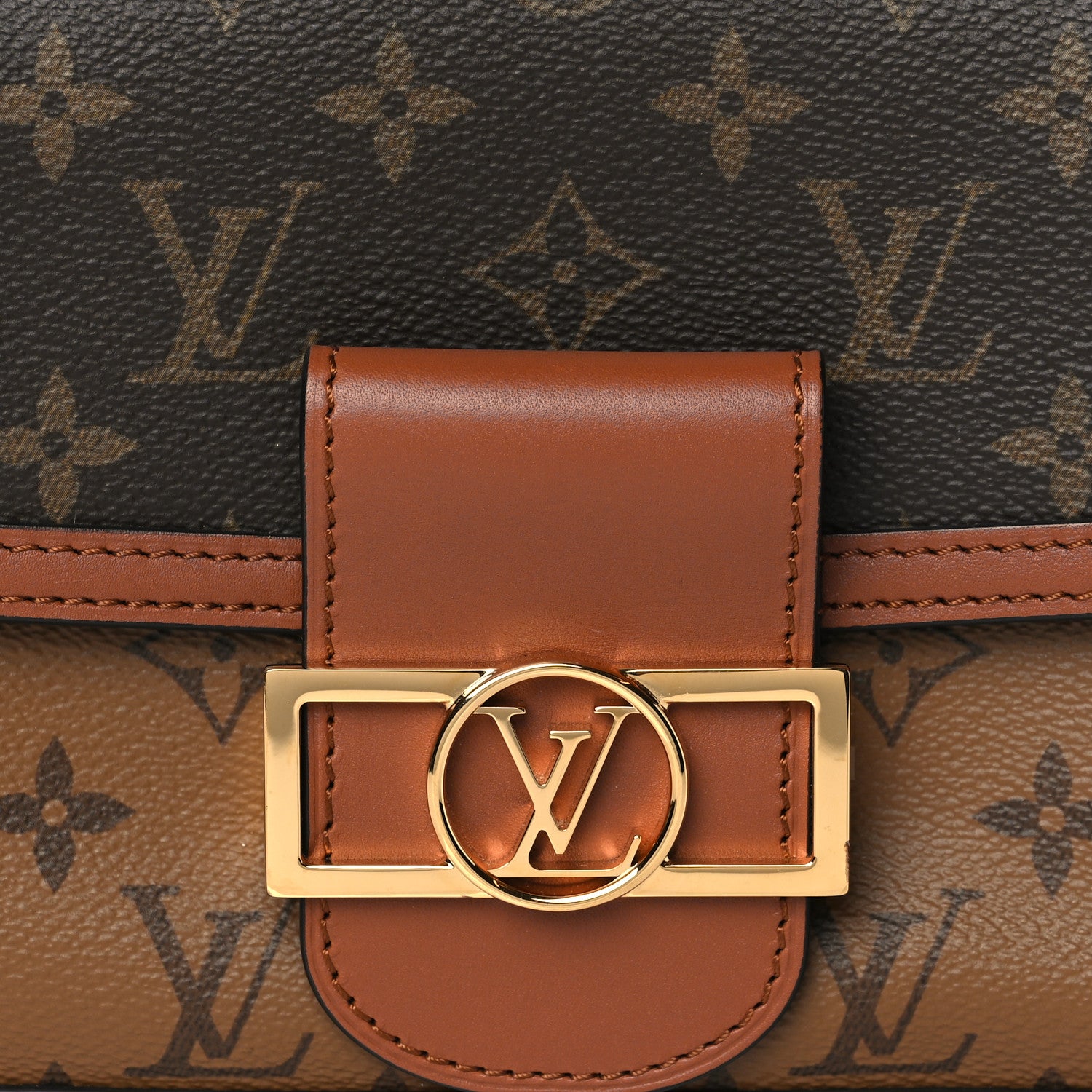 Louis Vuitton Reverse Monogram Dauphine Mini 7 of 9