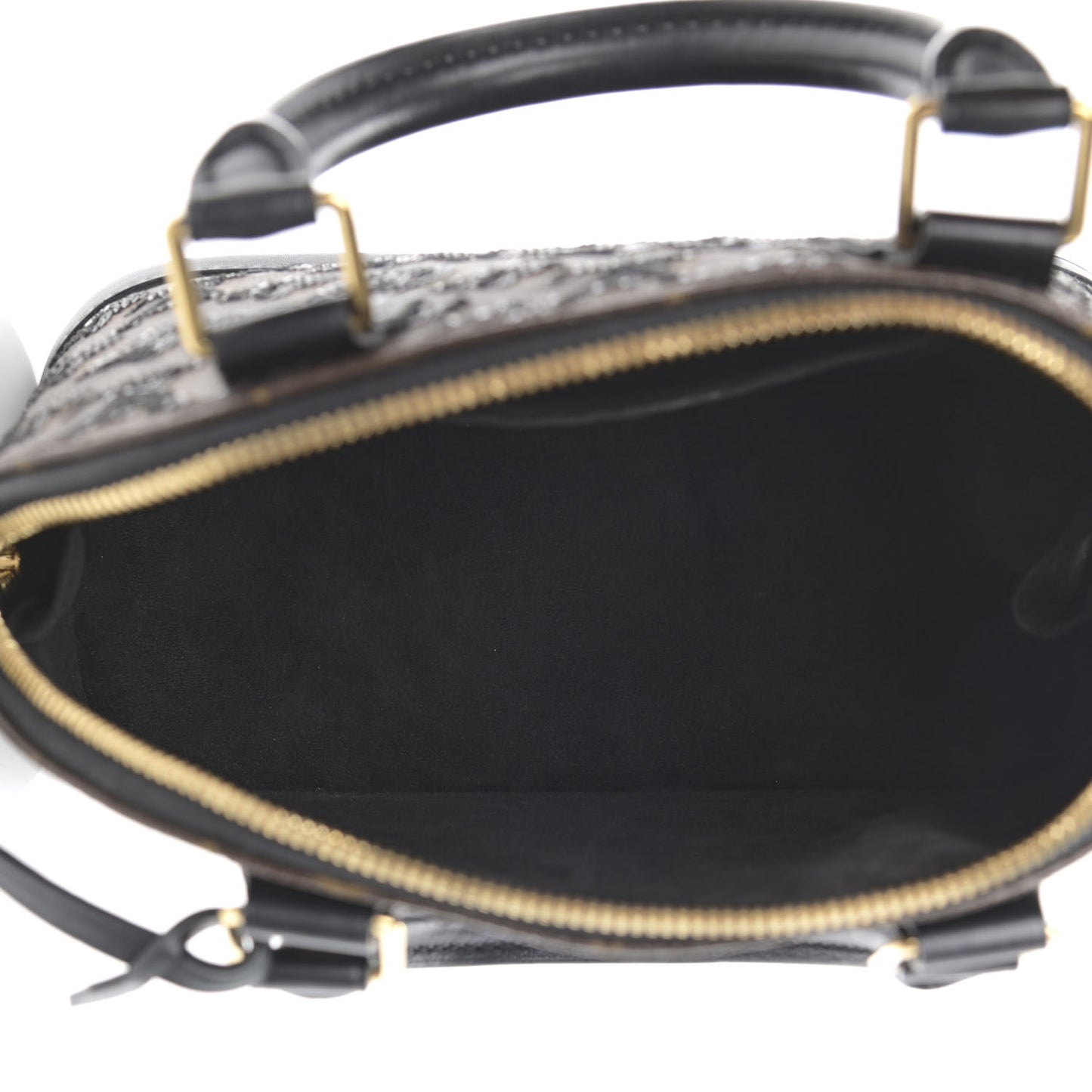 Monogram Sequins Eclipse Alma BB Black