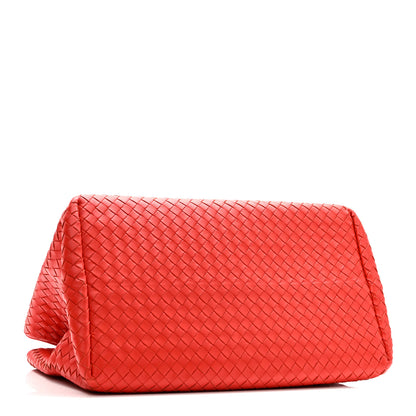 Bottega Veneta Nappa Intrecciato Milano Tote Red 4 of 9