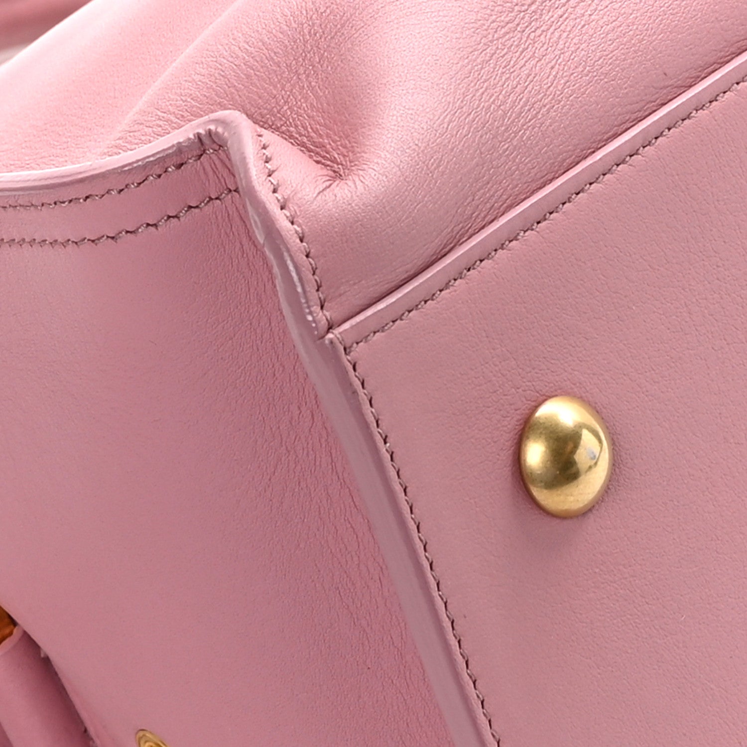 Saint Laurent SAINT LAURENT Calfskin Small Classic Y Cabas Vieux Rose 9 of 11
