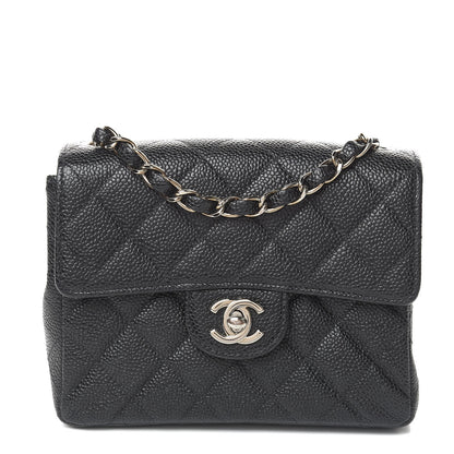 Chanel Caviar Quilted Mini Square Flap Black 1 of 10
