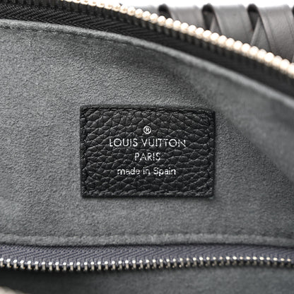 Louis Vuitton Mahina Beaubourg Hobo MM Black 6 of 10