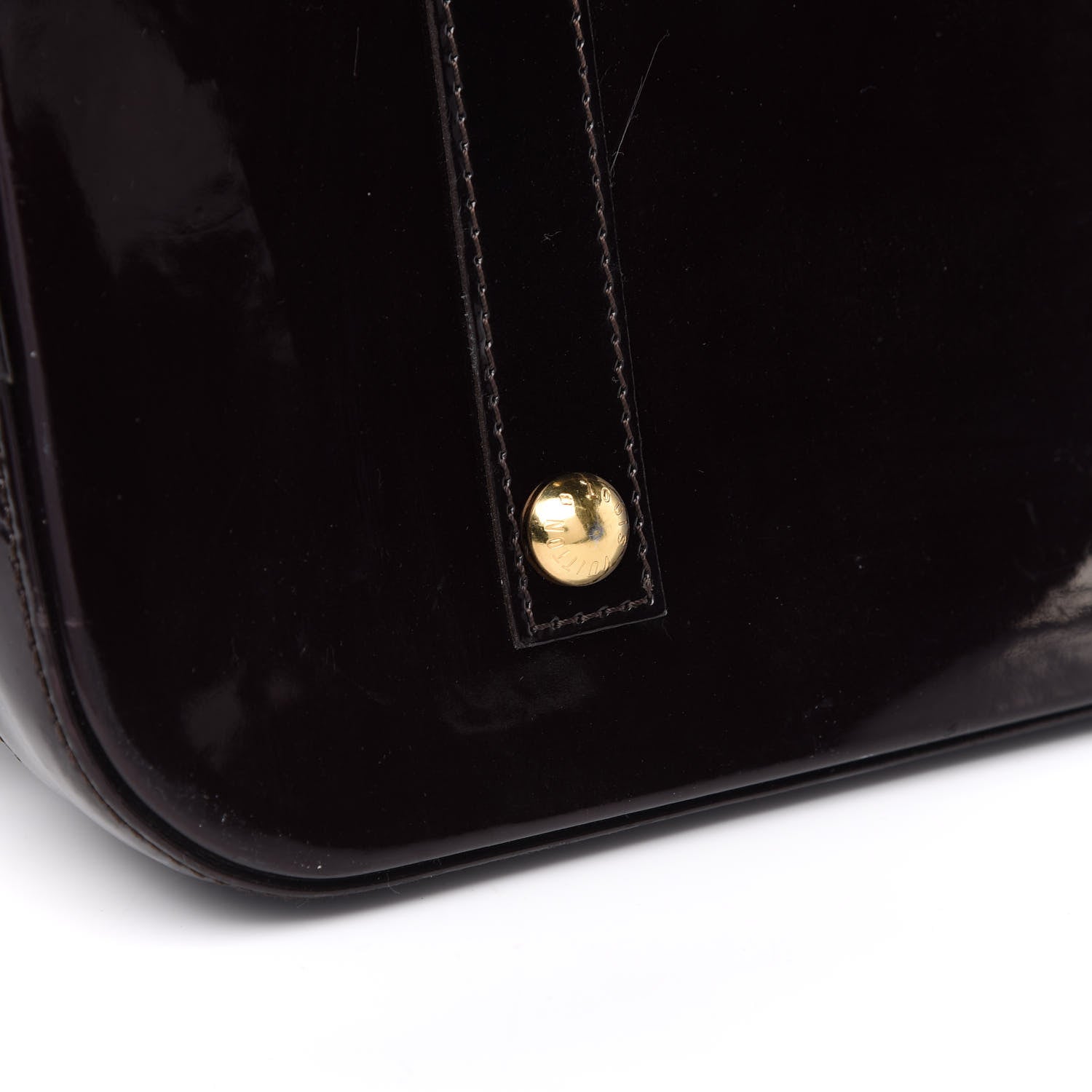 Louis Vuitton Vernis Alma GM Amarante 12 of 14