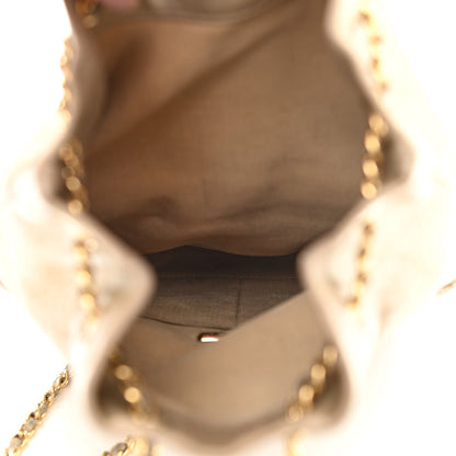 Chanel Metallic Lambskin Quilted Small In Seoul Backpack Light Gold 4 of 10