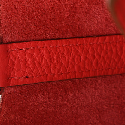 Hermes Taurillon Clemence Picotin Lock 18 PM Bougainvillea 7 of 10
