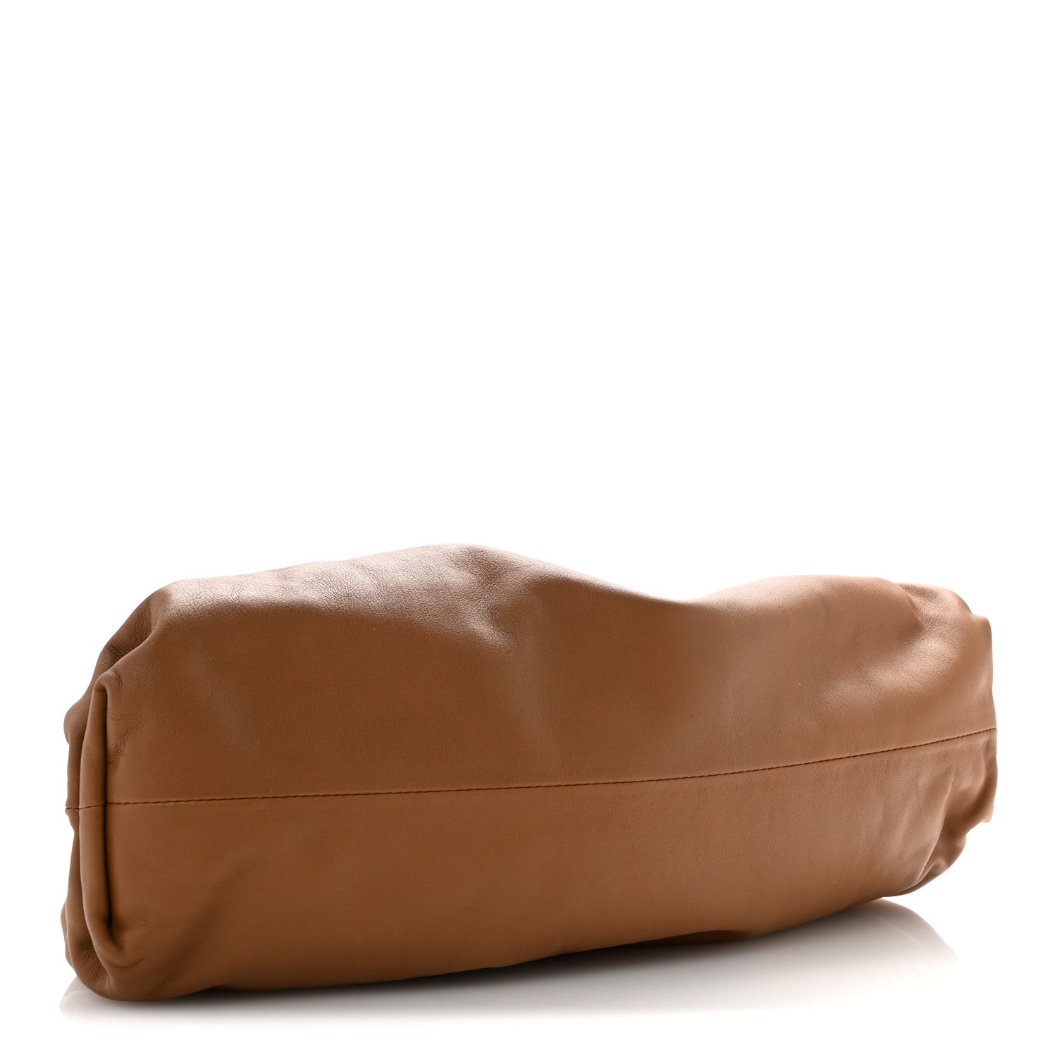 Bottega Veneta Smooth Butter Calf The Pouch Oversized Clutch Cammello 4 of 11