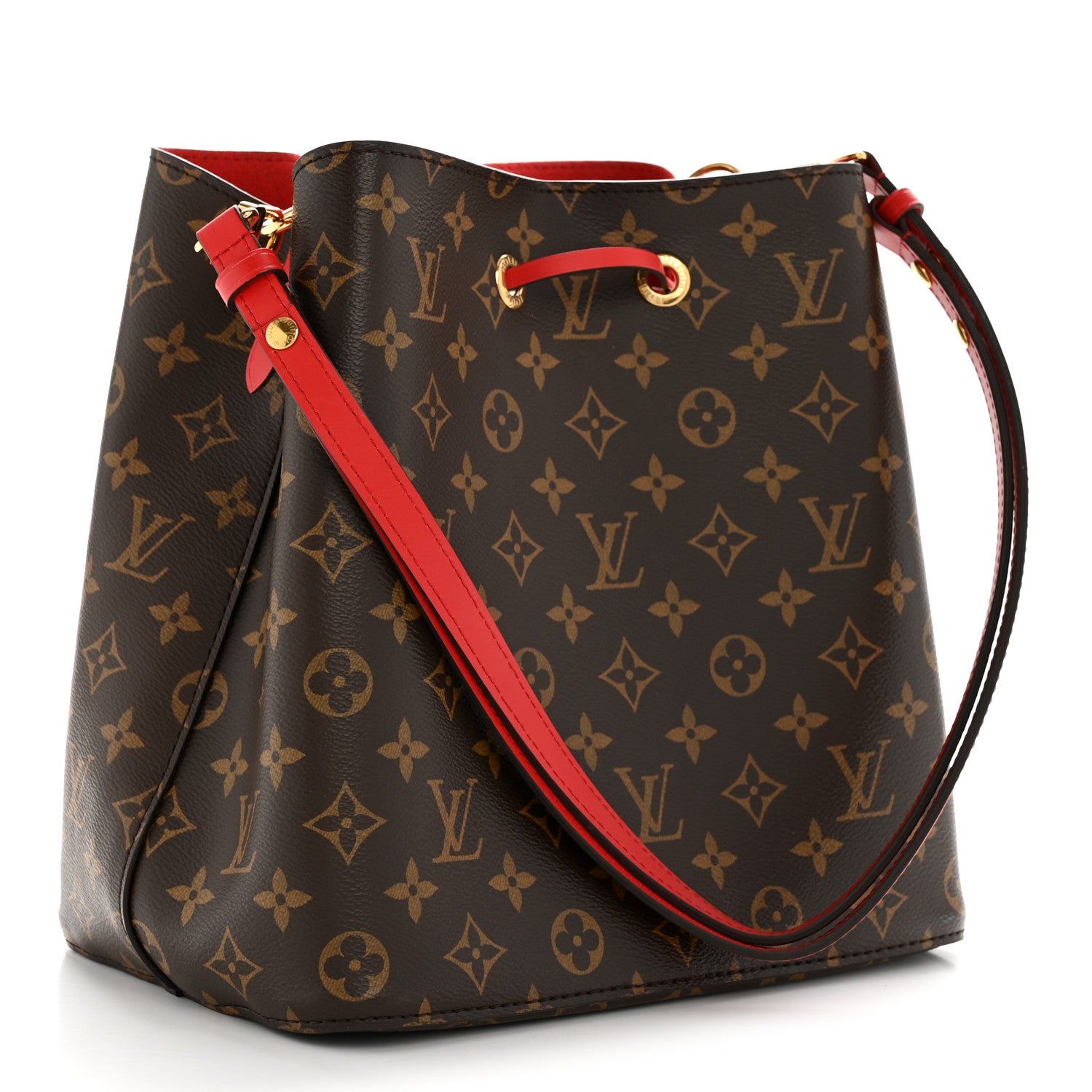 Louis Vuitton Monogram Neonoe MM Coquelicot 3 of 11