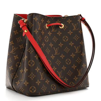 Louis Vuitton Monogram Neonoe MM Coquelicot 3 of 11
