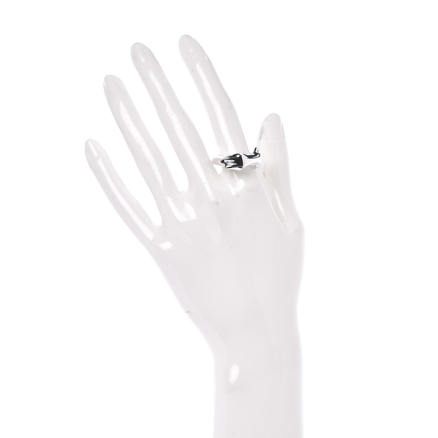 Sterling Silver Small Galop Ring 56 7.75