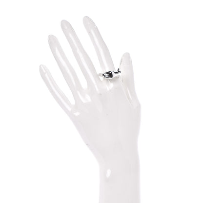 Hermes Sterling Silver Small Galop Ring 56 7.75 2 of 9