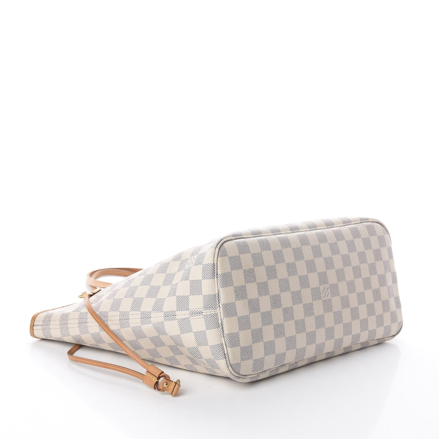 Louis Vuitton Damier Azur Neo Neverfull MM Rose Ballerine 3 of 9