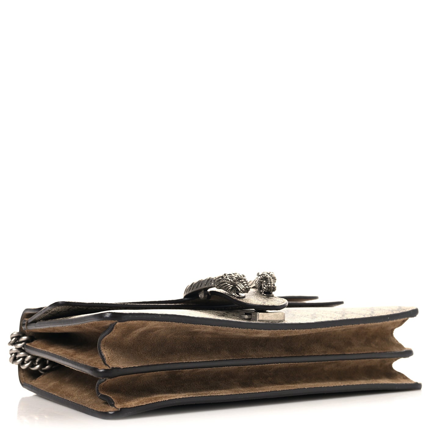 GG Supreme Monogram Small Dionysus Shoulder Bag Taupe