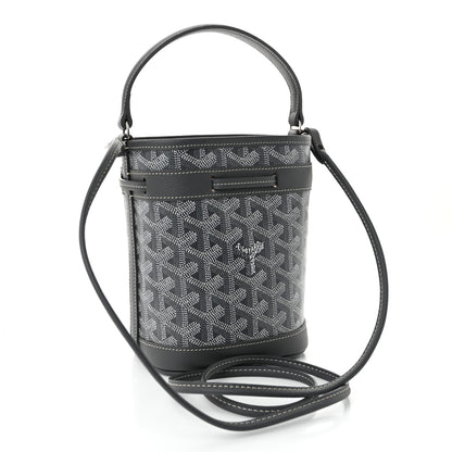 Goyard Goyardine Petit Flot Mini Bucket Bag Grey 3 of 10