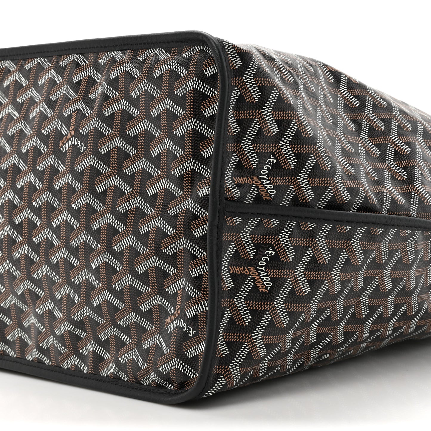 Goyardine Reversible Anjou GM Black