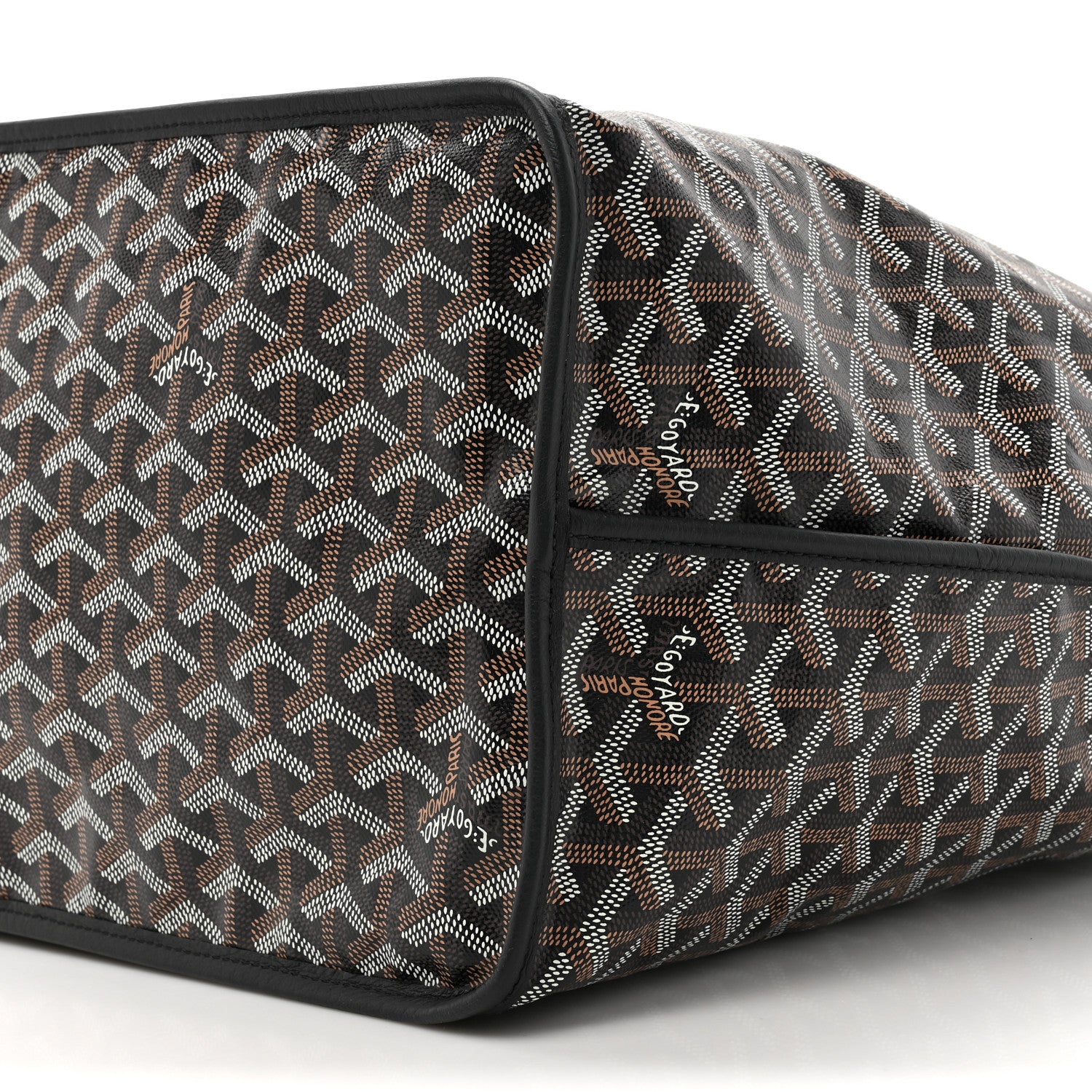 Goyard Goyardine Reversible Anjou GM Black 15 of 20