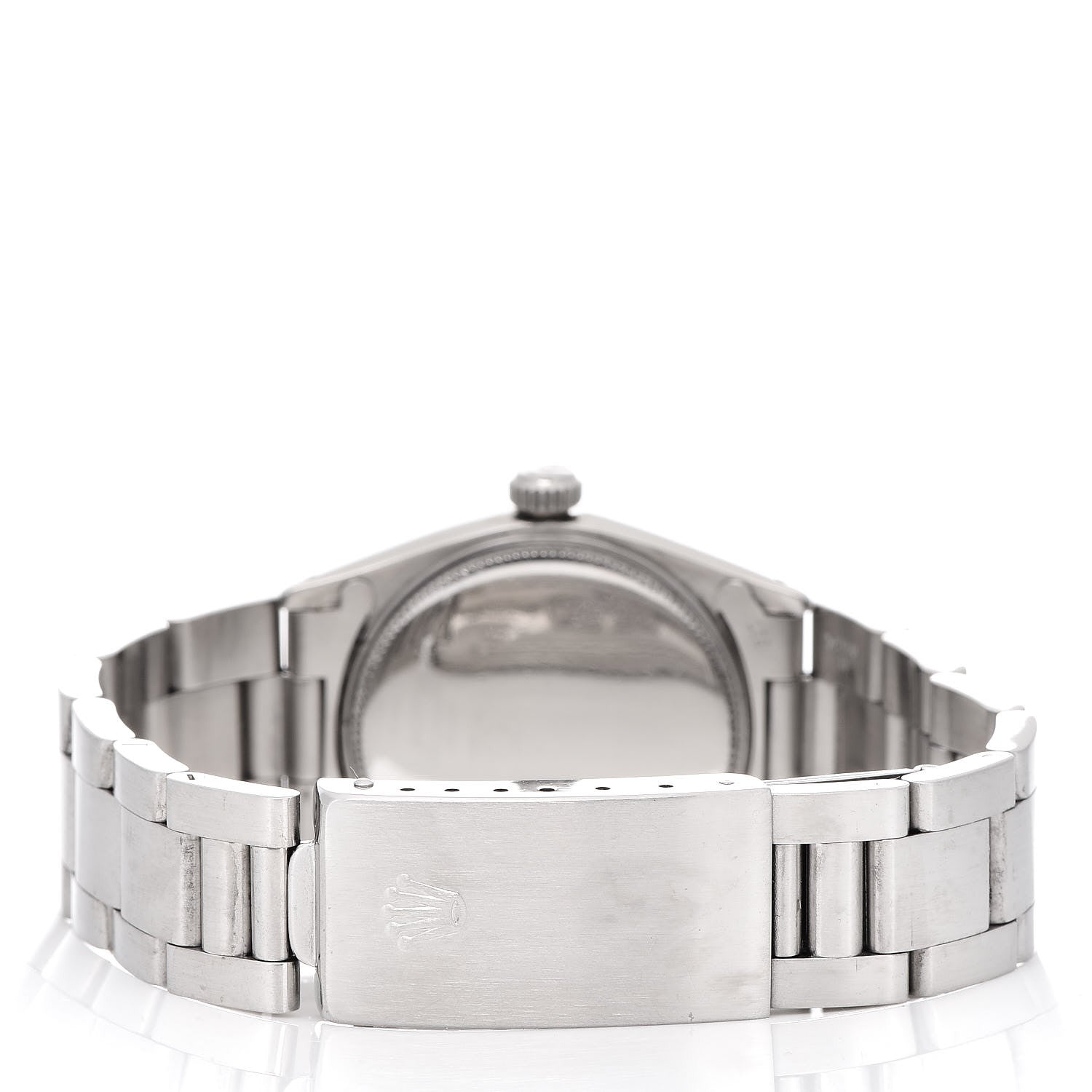 Rolex Stainless Steel 31mm Oysterdate Precision Manual Winding Watch White 6466 4 of 10