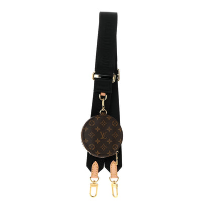 Louis Vuitton Monogram Multi Pochette Accessories Bandouliere Shoulder Strap Black 1 of 7