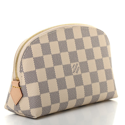 Louis Vuitton Damier Azur Cosmetic Pouch 3 of 6