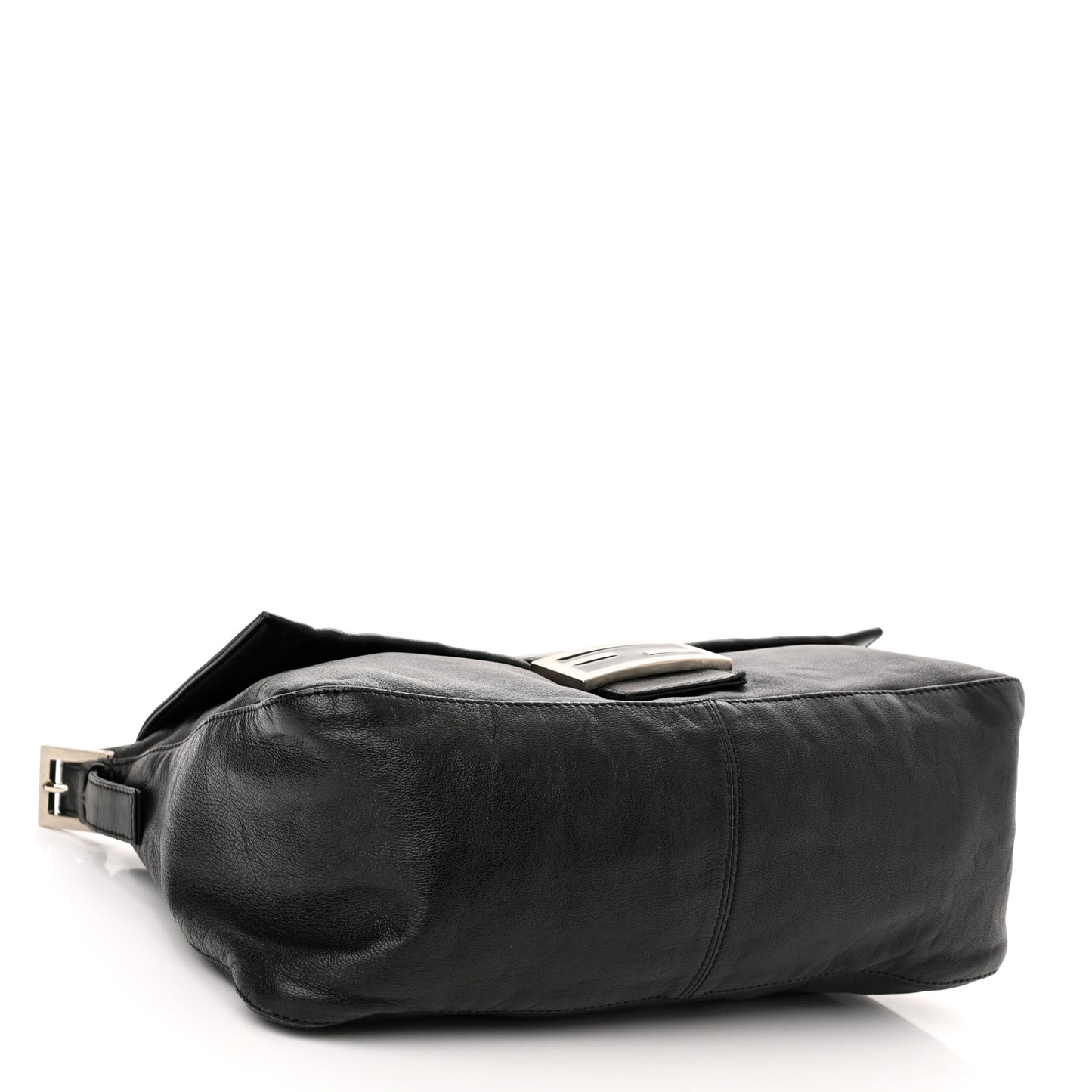 Lambskin Mama Baguette Black