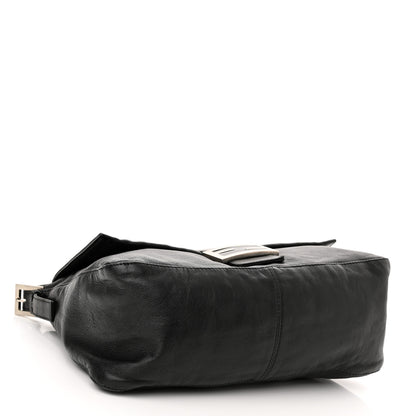 Fendi Lambskin Mama Baguette Black 4 of 12