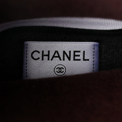 Chanel Caoutchouk CC High Boots 36 Black 6 of 9