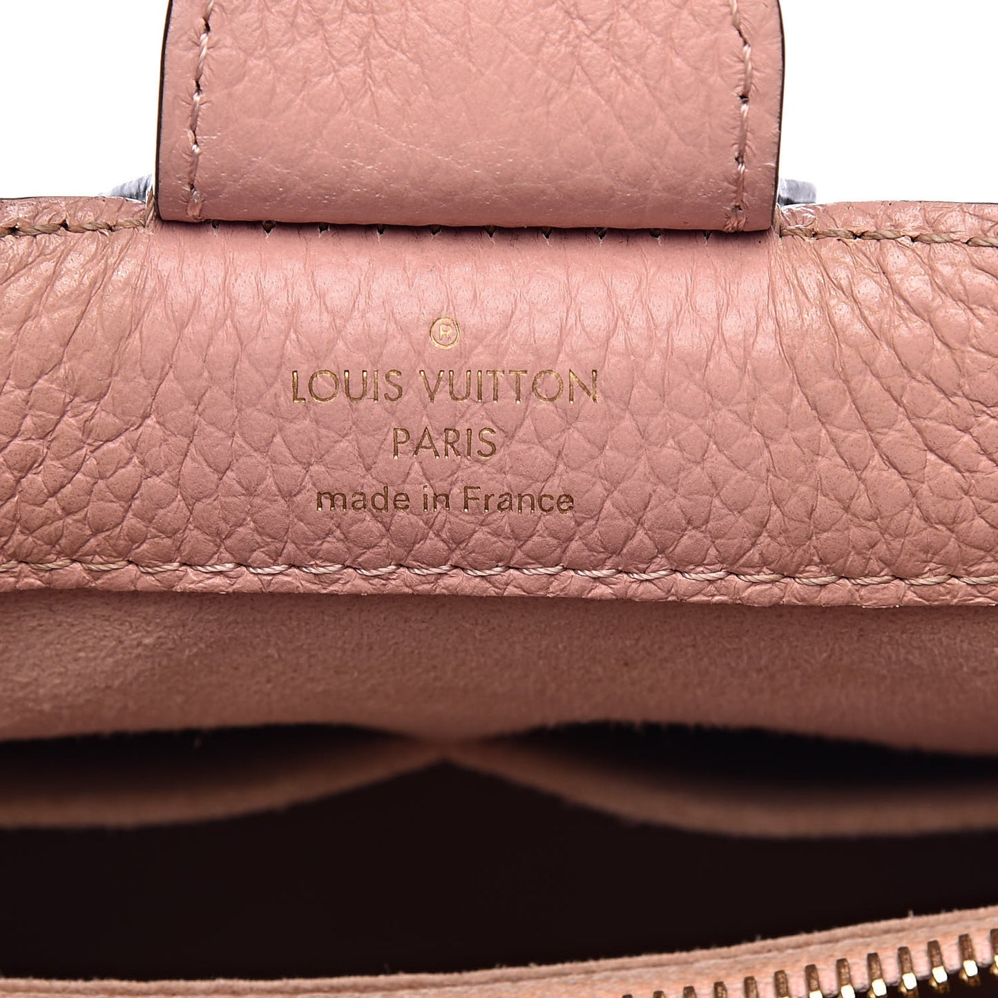 Damier Ebene Cuir Taurillon Brittany Magnolia