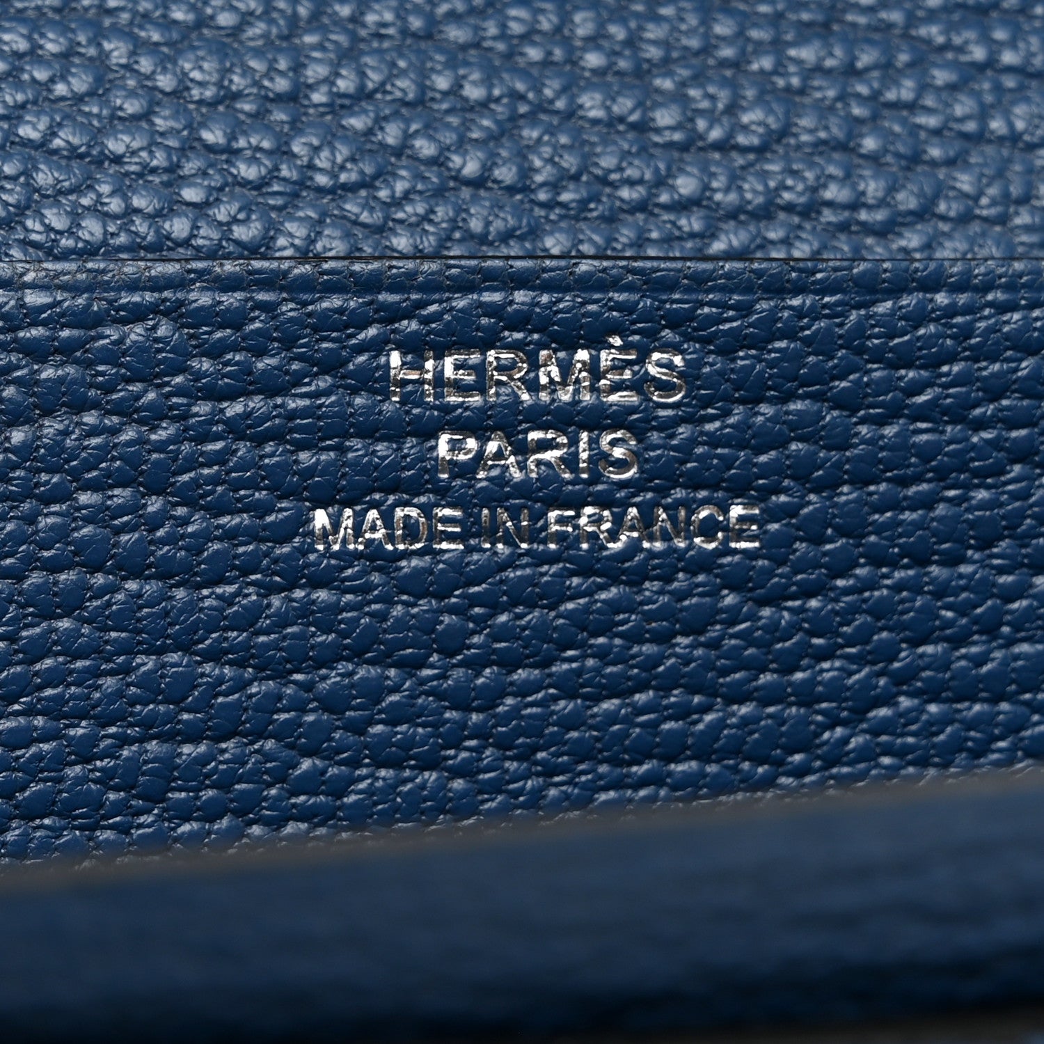 Hermes Chevre Mysore Bearn Gusset Wallet Bleu Agate 5 of 9