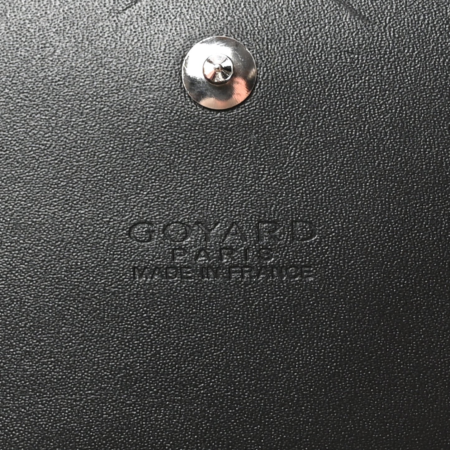 Goyardine Varenne Continental Wallet Black