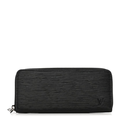 Louis Vuitton Epi Clemence Wallet Black 1 of 7