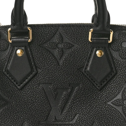 Louis Vuitton Empreinte Monogram Giant Speedy Bandouliere 20 Black 7 of 9